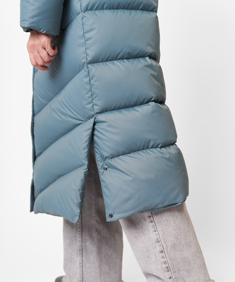 Пальто пуховое Astra Женское (XL, 6800/голубая глина, , , , , )