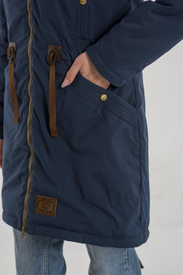 *Парка жен. арт. 48275 (170, Синий, 104, 112, , , )