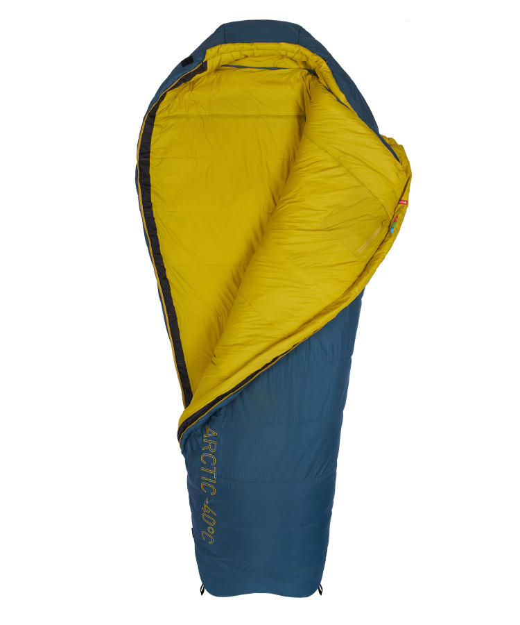 Спальный мешок Arctic-40C right (Regular, 6942/нептун/эвкалипт, , , , )