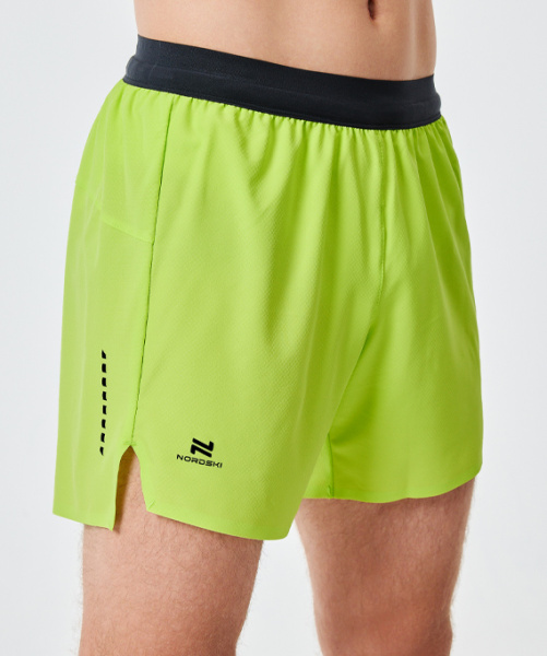 Шорты беговые Nordski Pro Lime Green (52, Lime Green, , , , , )