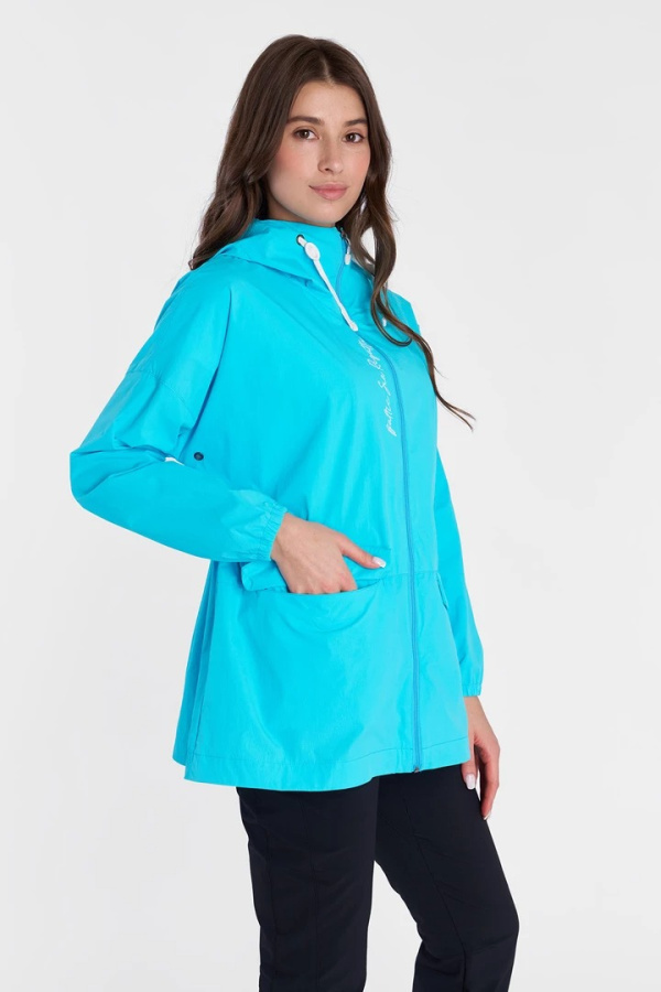*Ветровка 24-40430 жен. (48, 40 Голубой, 176, , , , )
