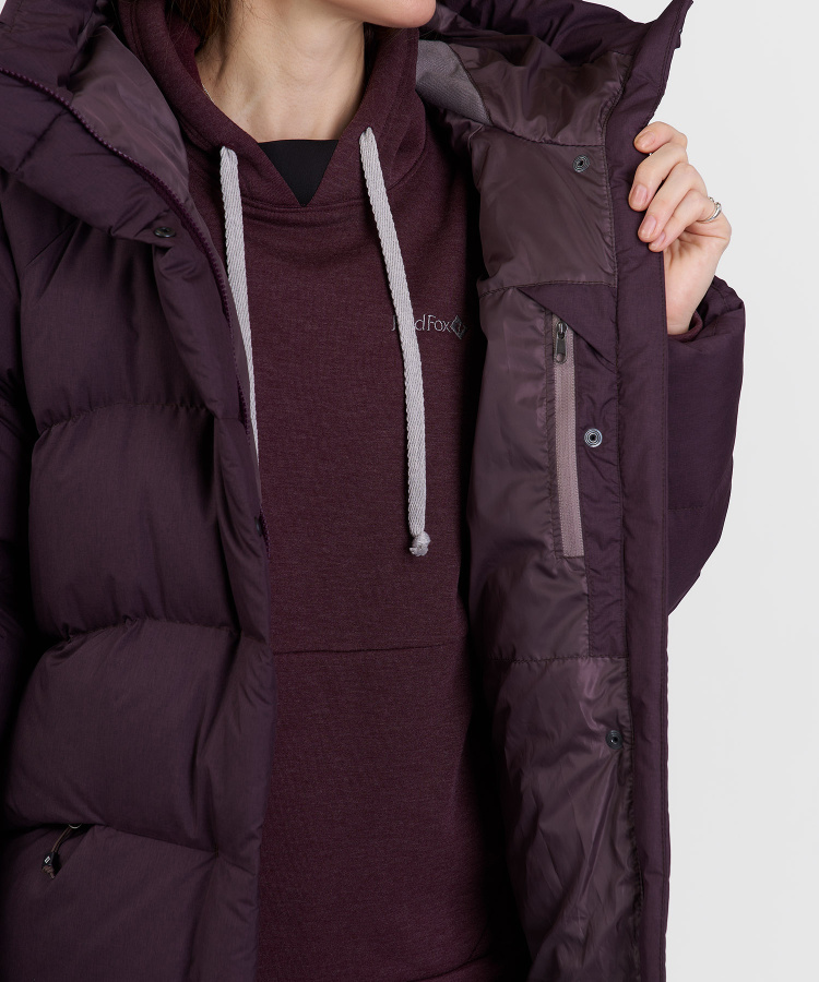 Куртка пуховая Chester III Женская (M, 2500/бургунди, , , , , )