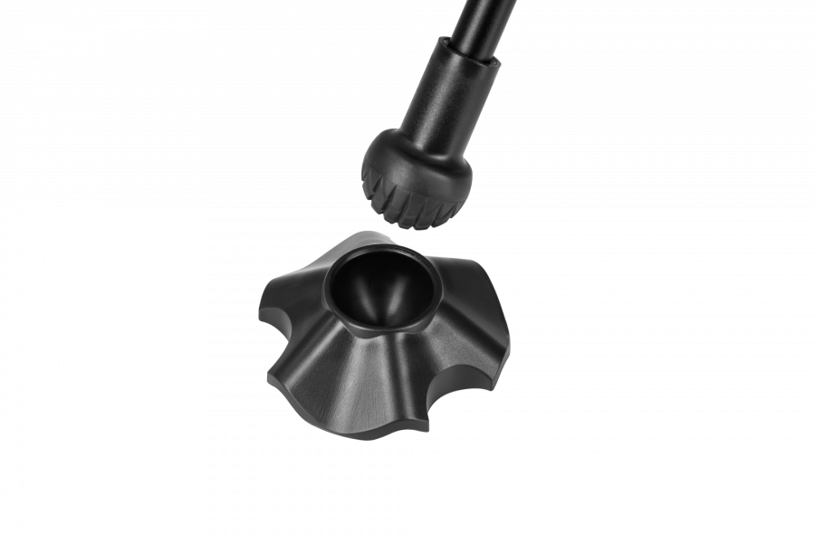 2405 ULTRALIGHT SQUARE LOW CHAIR кресло скл. (черный)