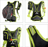 B0462 CYCLING BAG Рюкзак (черный/красный)