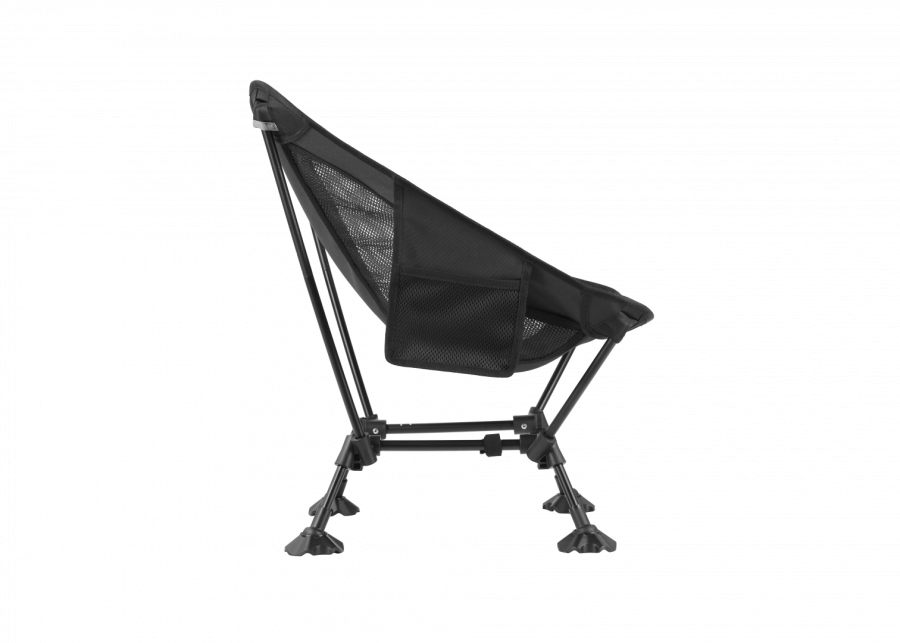 2405 ULTRALIGHT SQUARE LOW CHAIR кресло скл. (черный)