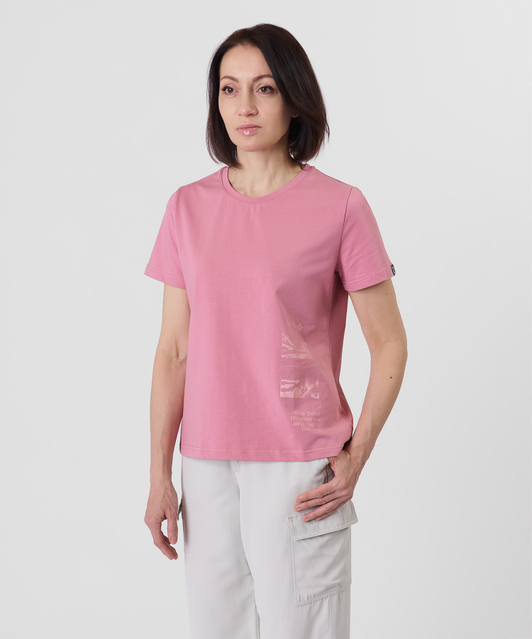 Футболка Memory Женская (XL, 1900/coral fusion, , , , , )