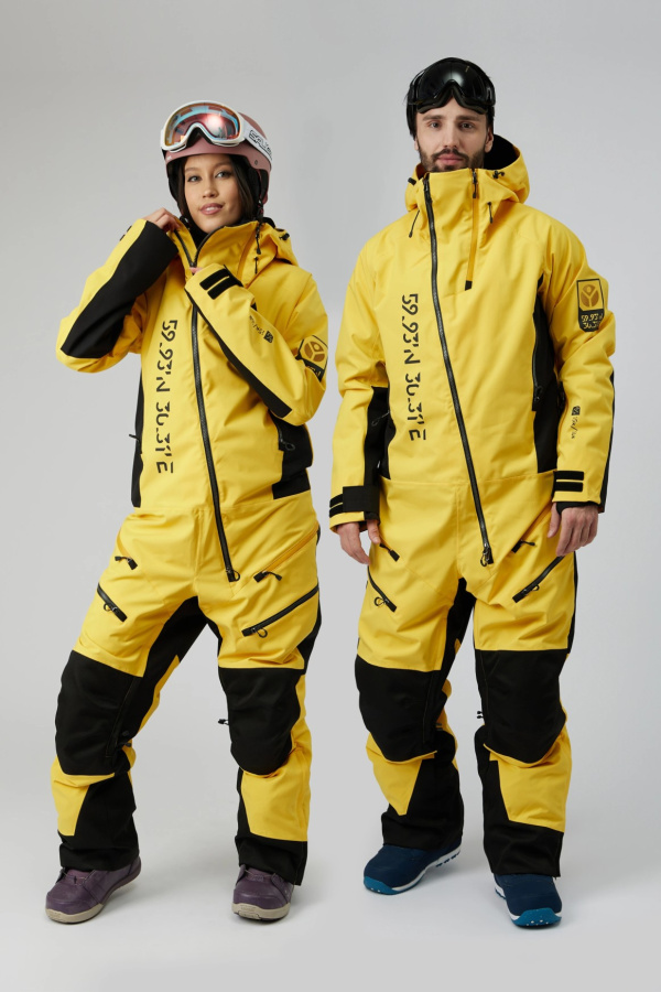 *Комбинезон Uni 24-13581 (52, 60 Желтый, 182, , , , )