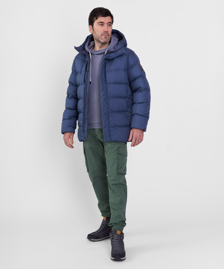 Куртка пуховая Chester III Мужская (M, 9700/деним, , , , , )