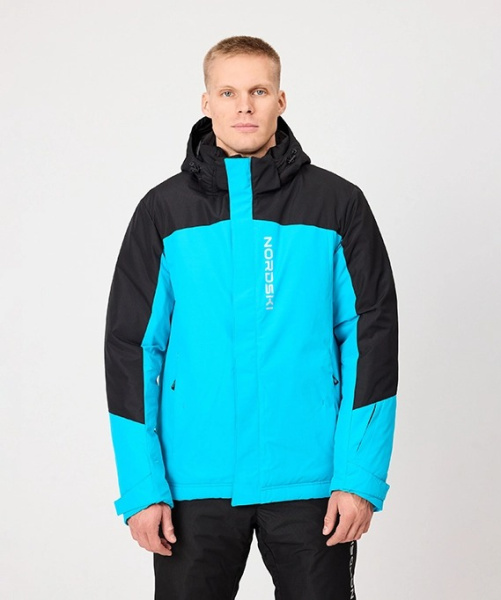 Утепленная куртка Nordski Mount Black/Blue (46-S, Black/Blue, , , , , )