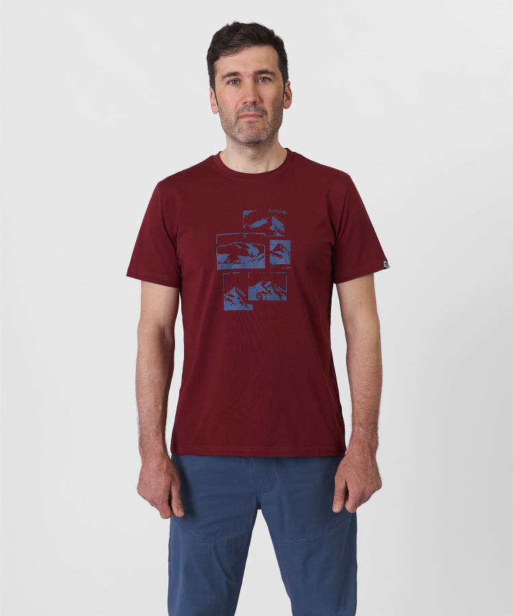 Футболка Sl Мужская (XL, 1100/бордовый, , , , , )