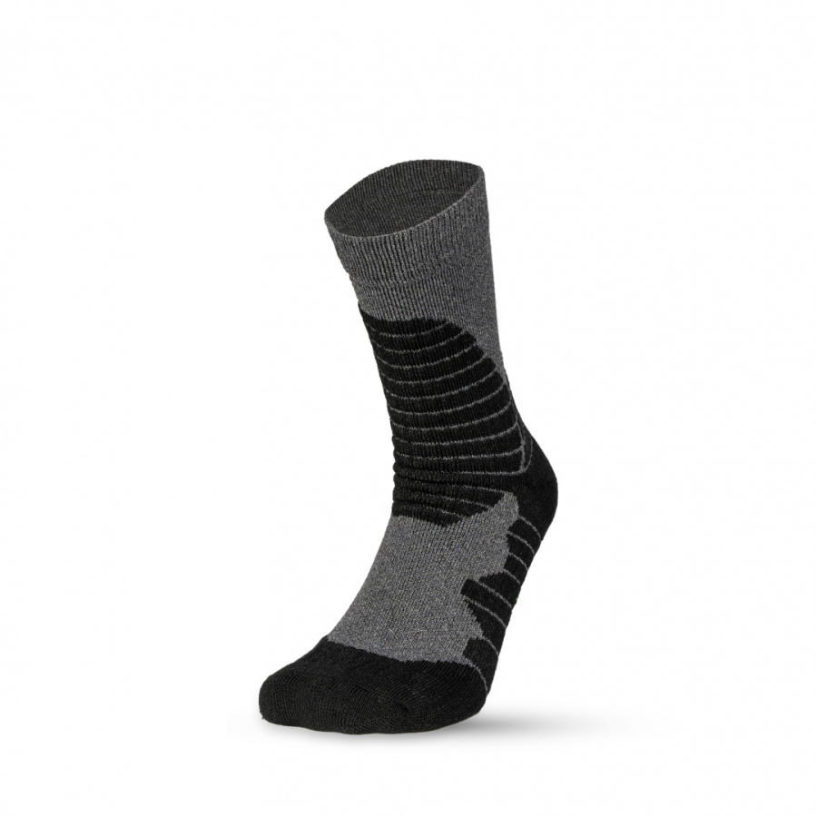 Altai Merino -15°C носки, черный/серый (36-38)