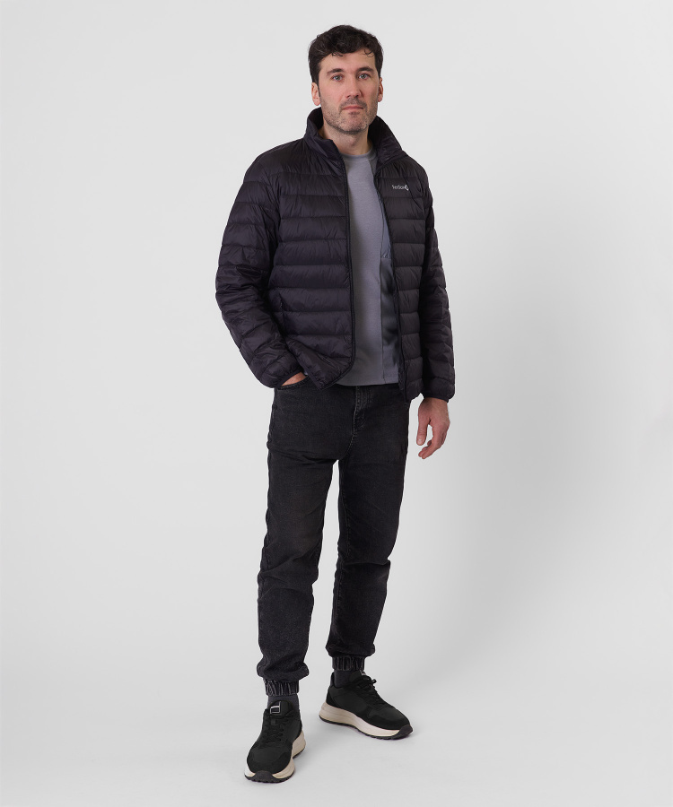 Куртка пуховая Stad Мужская (XL, 1000/черный, , , , , )