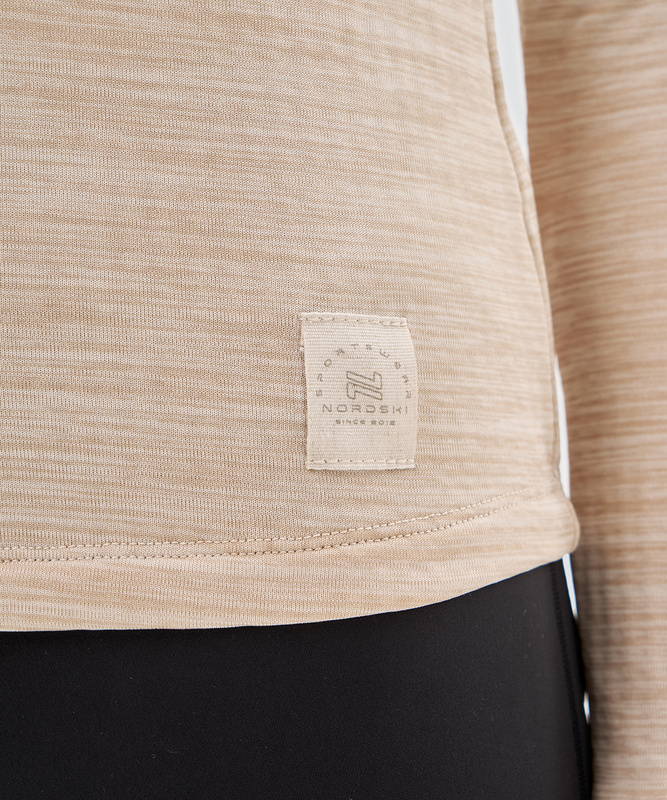 Лонгслив Nordski Impulse Beige W (42-L, Beige, , , , , )