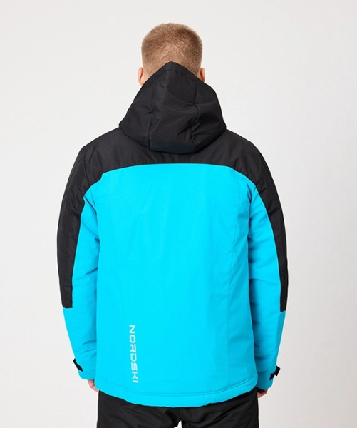 Утепленная куртка Nordski Mount Black/Blue (46-S, Black/Blue, , , , , )