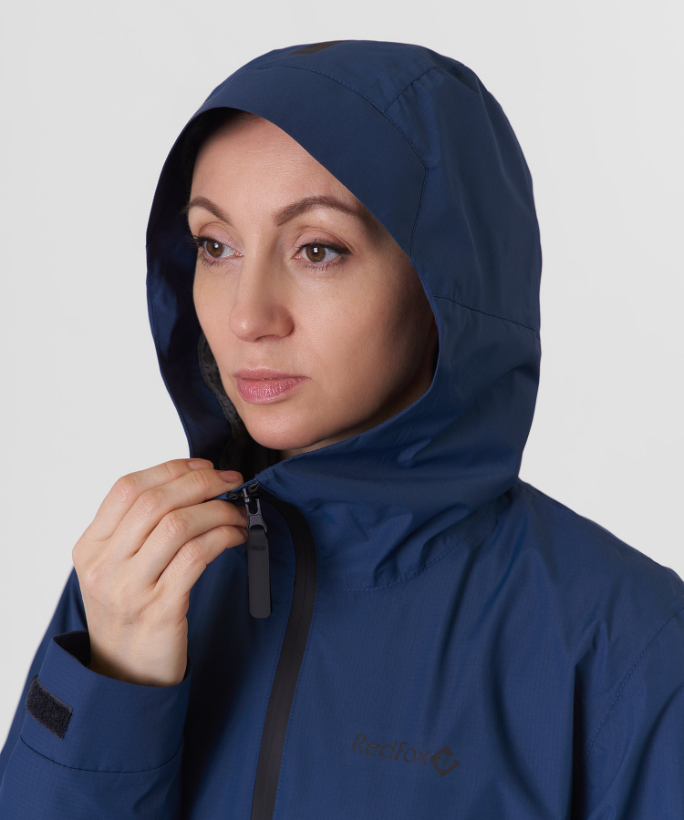 Куртка ветрозащитная Wellington V Женская (XL, 9700/деним, , , , , )