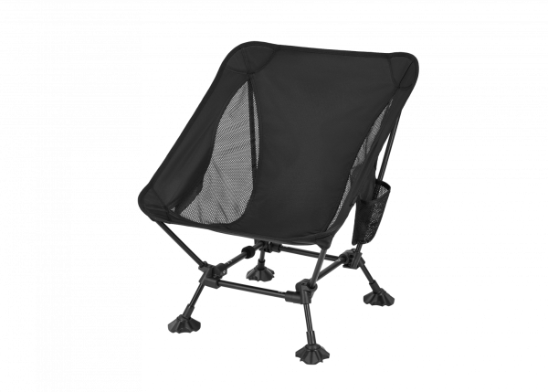 Atepa 2405 ultralight square low chair кресло скл. (черный)