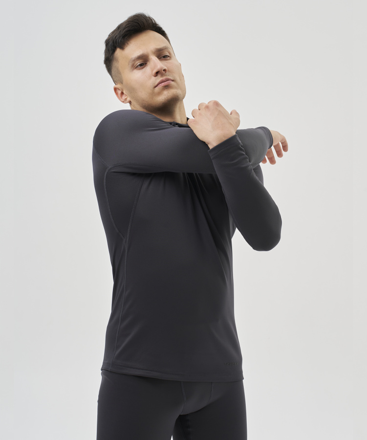 Рубашка Nordski Intense Half Zip Grey (54-2XL, Grey, , , , , )