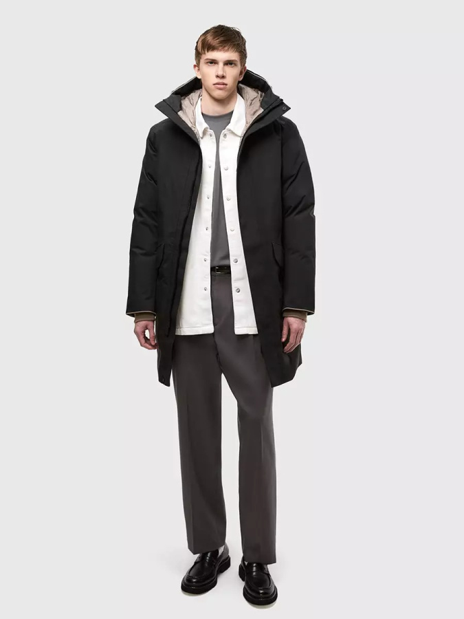 *100638 Пальто мужское TOGAR (M, 060 чёрный, , , , , )