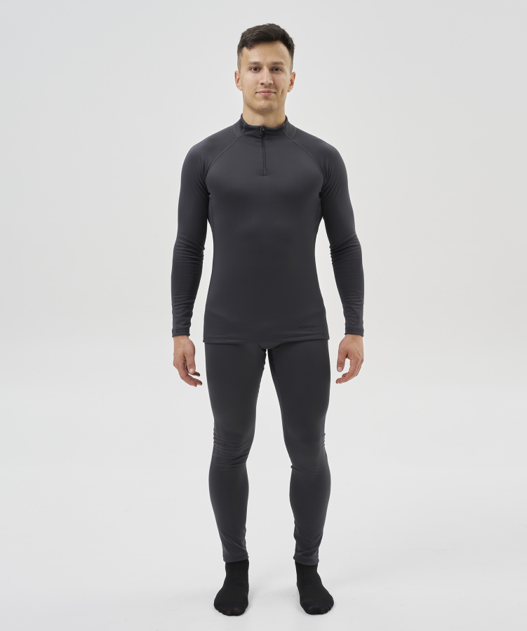 Рубашка Nordski Intense Half Zip Grey (54-2XL, Grey, , , , , )