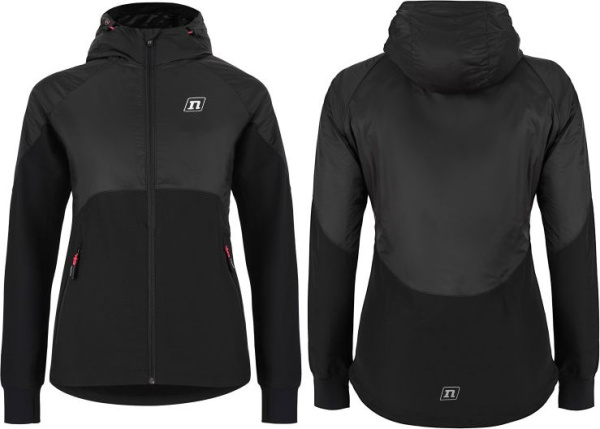 *Куртка NONAME WINDRUNNER JACKET 22 WOS 2001216-0001 ветрозащ, с капюшоном женск. (3-XS, Черный, , , , , )