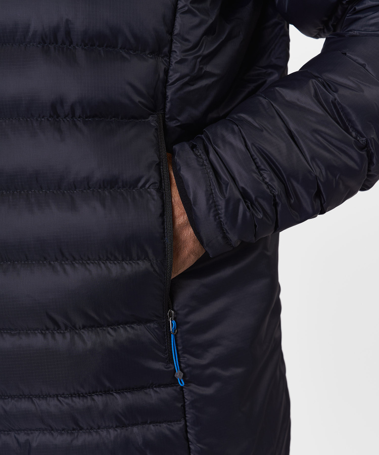 Куртка утепленная Quasar III Мужская (XL, 1082/черный/синий, , , , , )