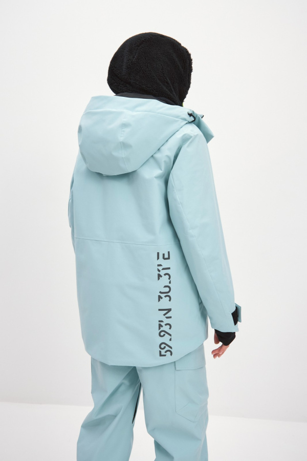 *Куртка 24-47549 горн жен. (44, 53 Ментол, 164, , , , )