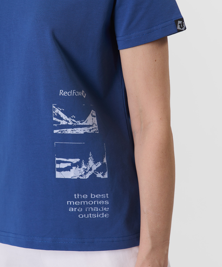 Футболка Memory Женская (M, 9700/деним, , , , , )