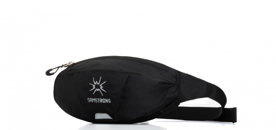 B0268 WAIST BAG 1,5 Поясная сумка (1.5 розово-красный)