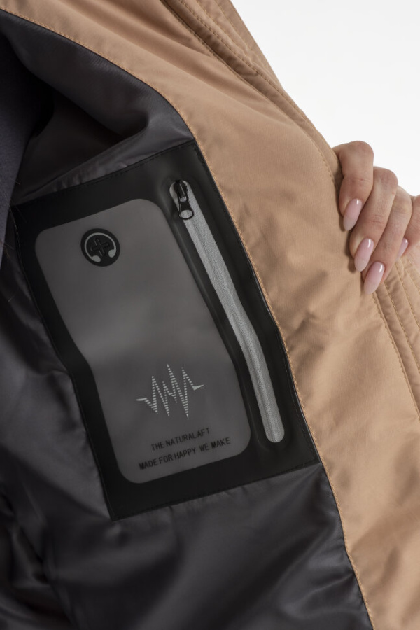 *Парка жен. арт. 48245 (170, Пудра, 92, 100, , , )