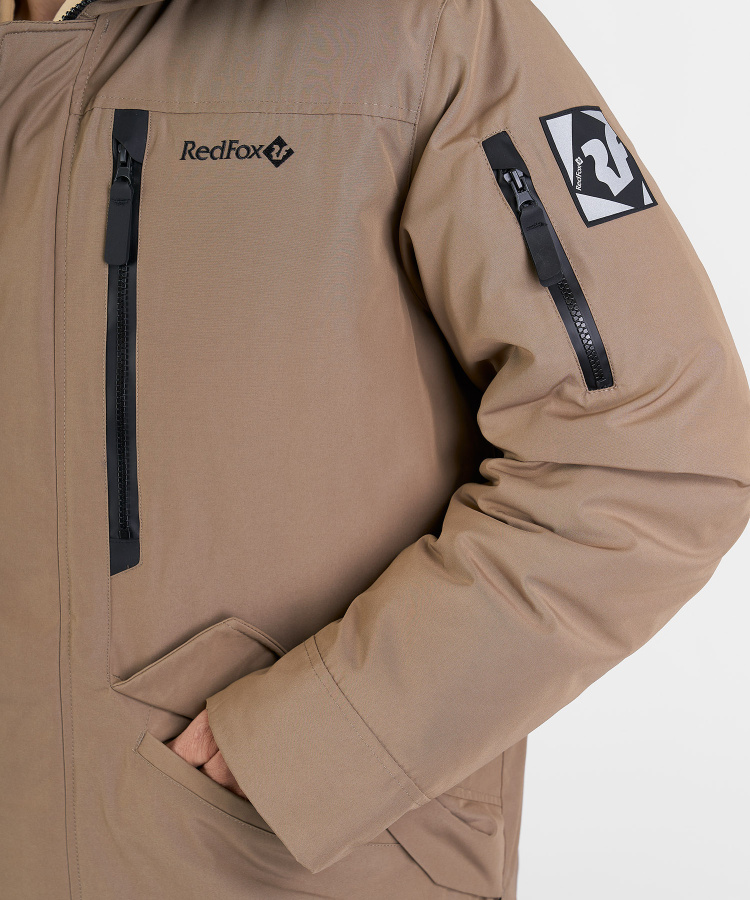 Куртка пуховая Nanook III Мужская (M, 4800/песок, , , W23-24, , )