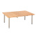 King Camp 2111 bamboo table 7550 стол скл. (75х50х30/40 см)