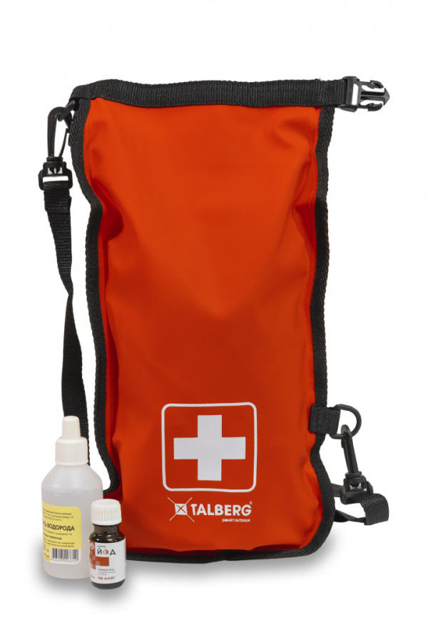 Гермоаптечка FIRST AID COMPACT (красный)