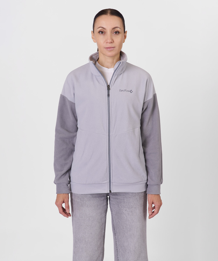 Джемпер Camp Jacket Женский (L, 7040/св.серый/серый, , , , , )