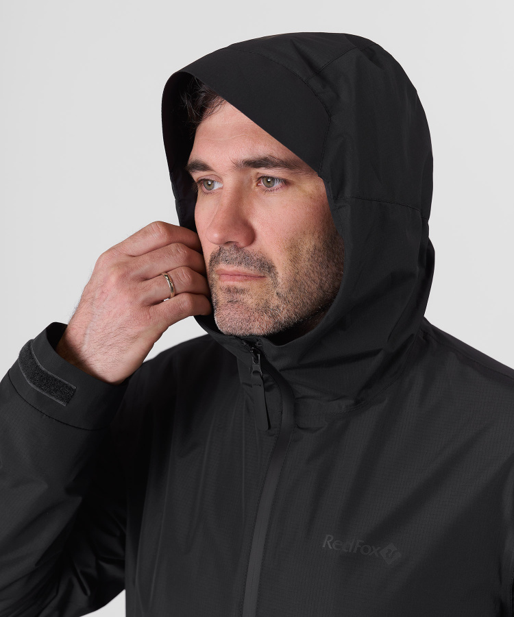 Куртка ветрозащитная Wellington IV Мужская (XL, 1000/черный, , , , , )