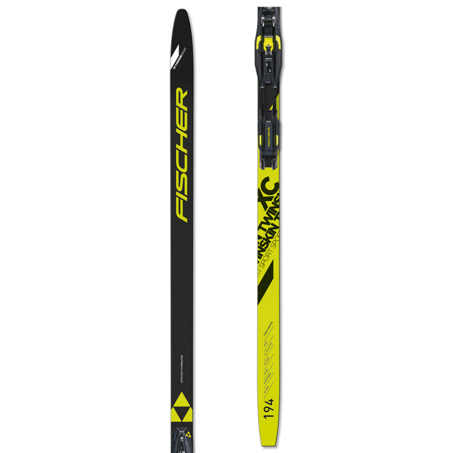 Лыжи бег с крепл. TWIN SKIN SPORT EF YELLOW (194, , , , , , )