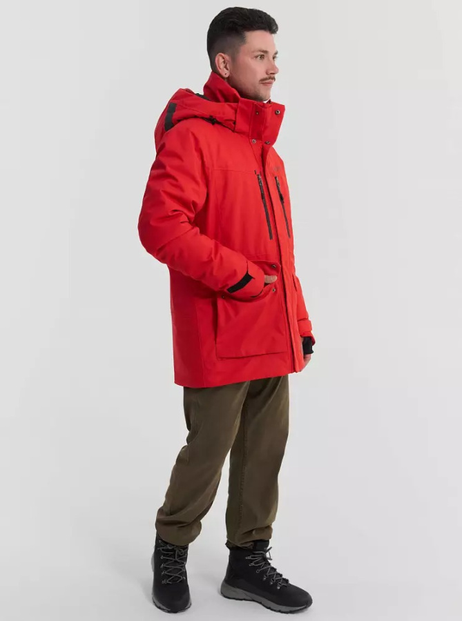 *100425 Куртка мужская SUGAN (XXL, 344 красный уголь, , , , , )