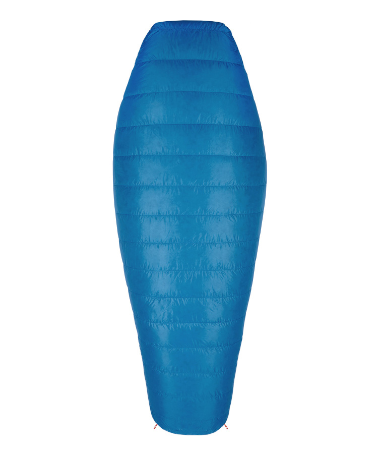 Спальный мешок пуховый Yeti-20C right (Long, 6923/нептун/оранжевый, , , , )