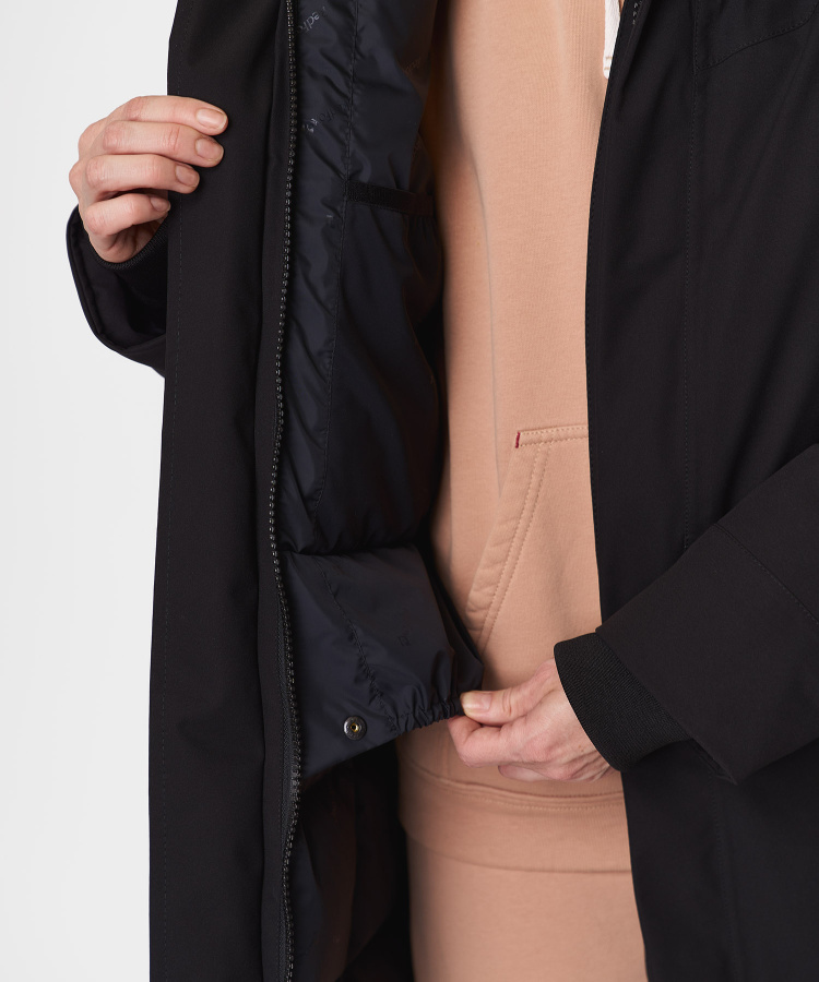 Полупальто пуховое Kodiak IV DF Женское (XL, 1000/черный, , , , , )