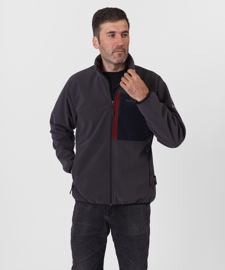 Джемпер Distance P Мужской (S, 3010/т.серый/черный, , , , , )