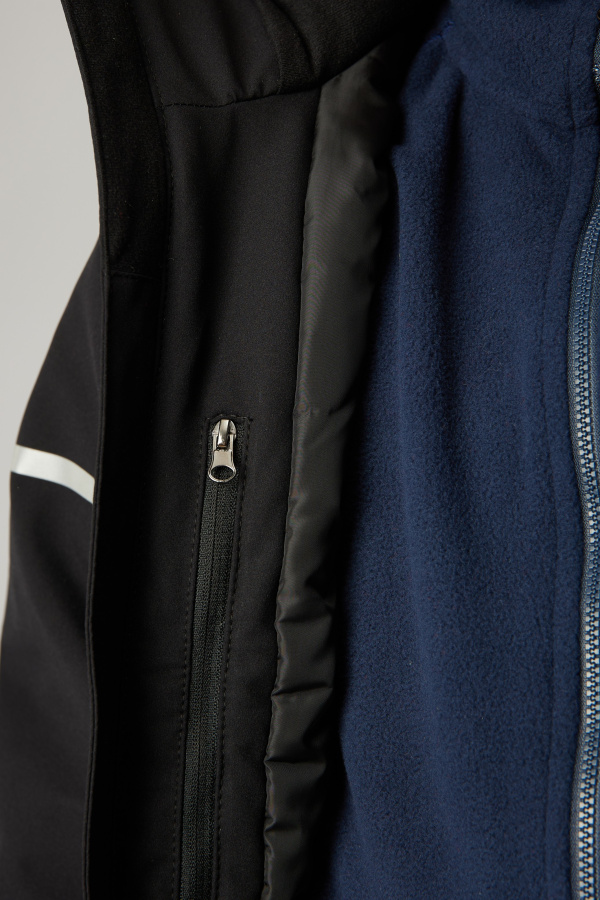 *Куртка детская гор. 23-42560 (34, 10 Черный, 140, , , , )