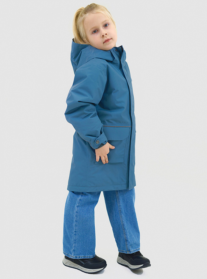 *100300 Куртка детская HANKA (140, 592 Деним, , , , , )