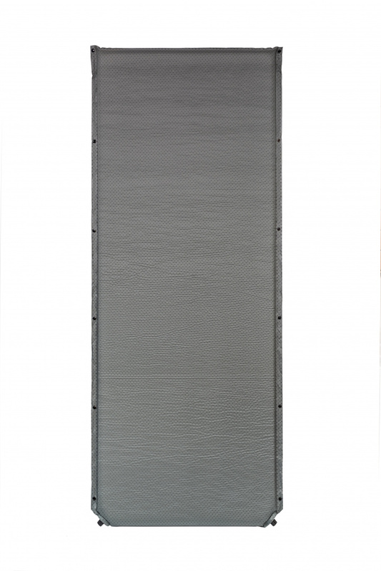 CAMPER WIDE MAT самонадувающиеся коврики (200х81х5 см, серый/синий)