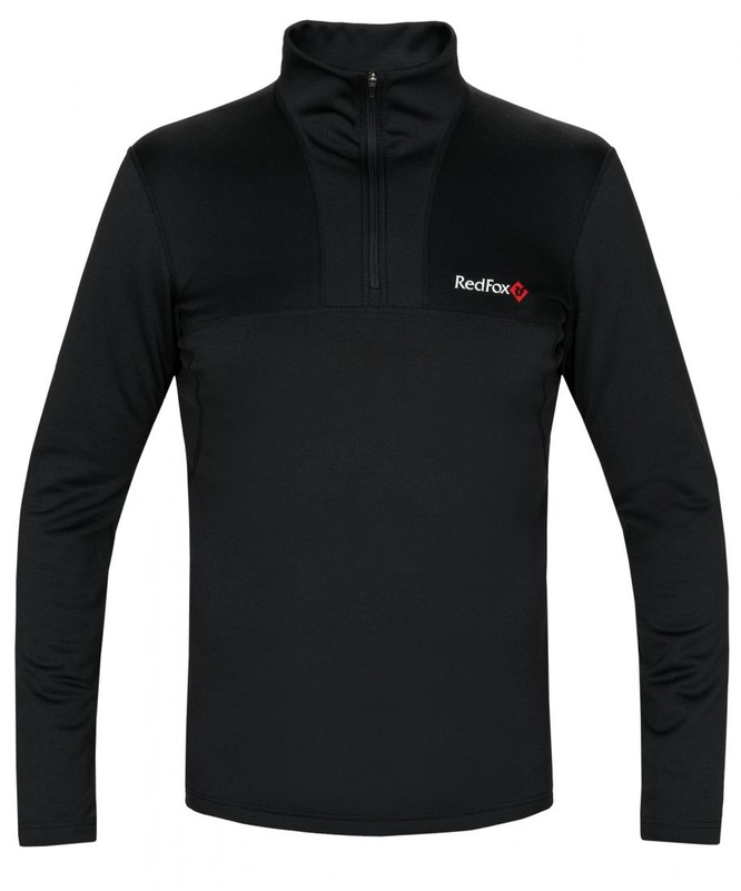 Первый слой фуфайка с длинным рукавом Merino Tec Мужская (S, 1000/черный, , , )