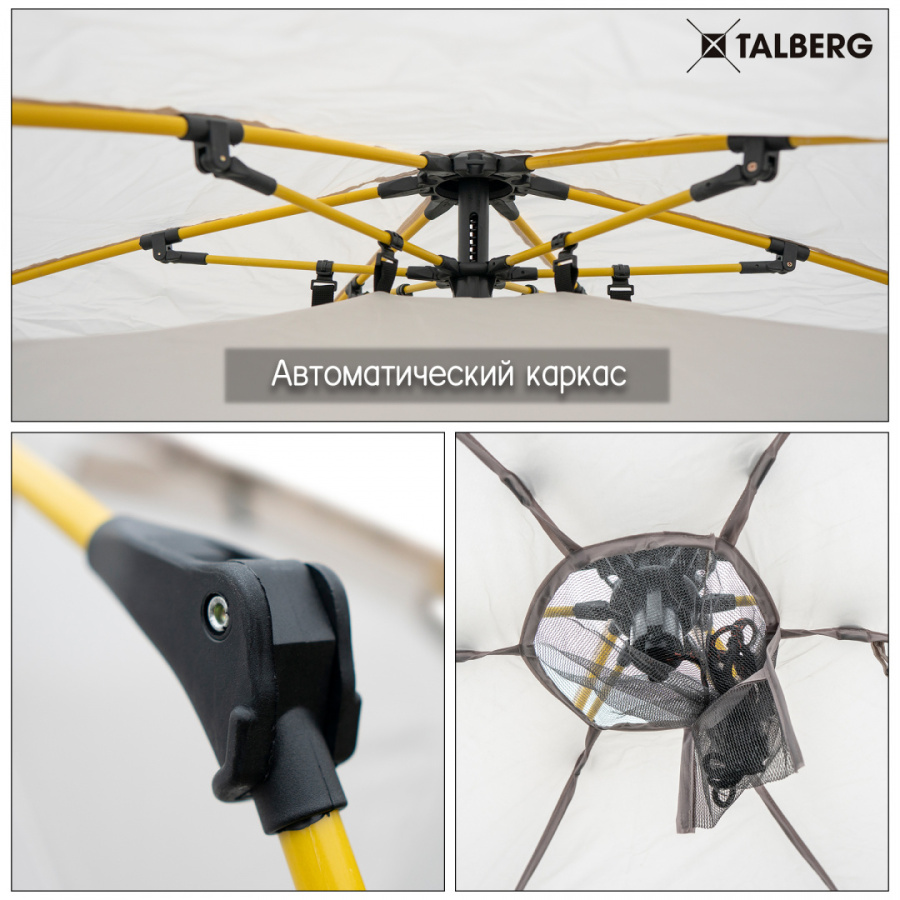 ARBOUR AUTO SAHARA шатёр Talberg (серый)