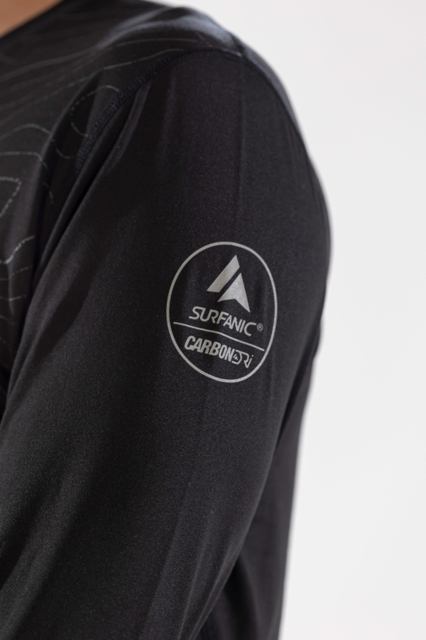 Термобелье футболка мужская MENS BODYFIT CONTOUR CREW NECK (XL, 020 Black, , , , , )