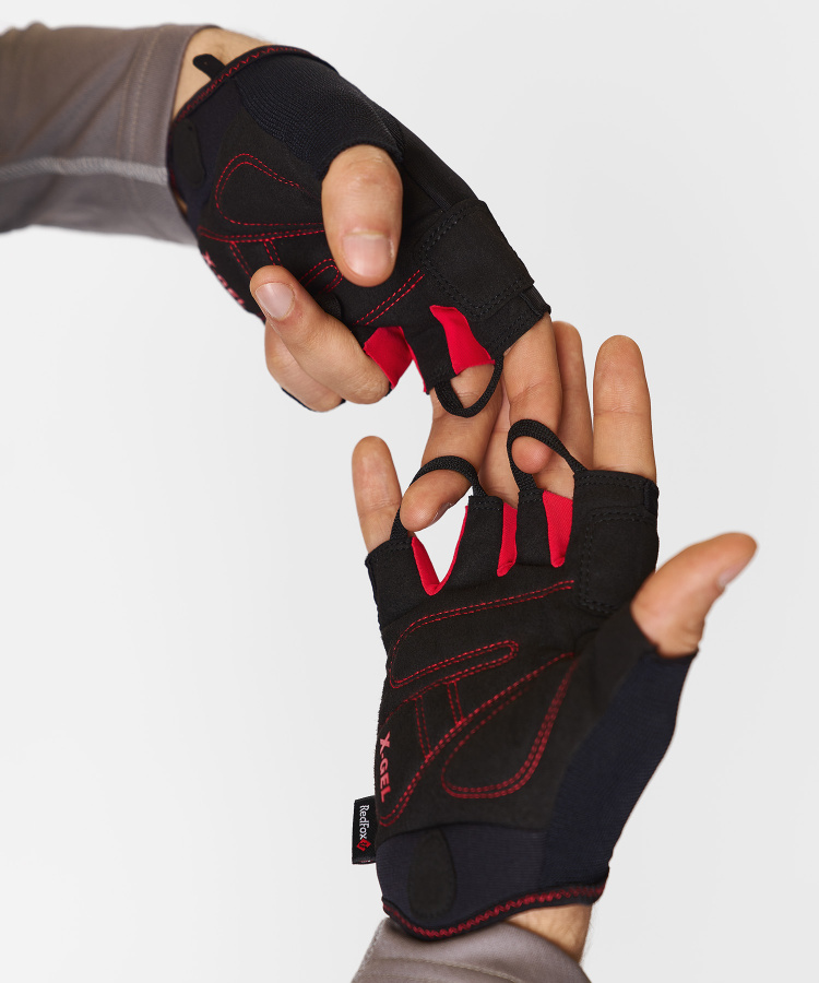 Перчатки Trek II (XS, 1013/черный/красный, , , , )