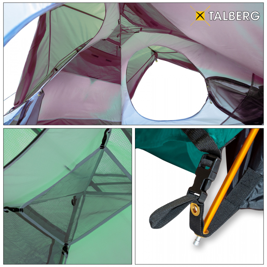 BOYARD PRO 2 палатка Talberg (зелёный)