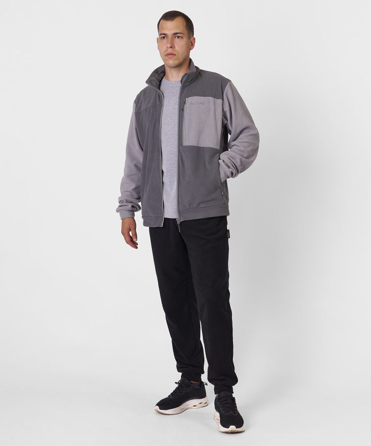 Джемпер Camp Jacket Мужской (XXL, 3040/т.серый/серый, , , , , )