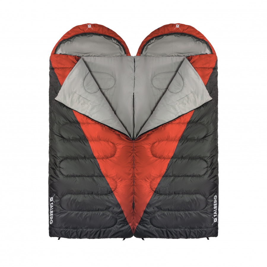 TRAVELLER -12°C спальный мешок (-12С, красный правый)