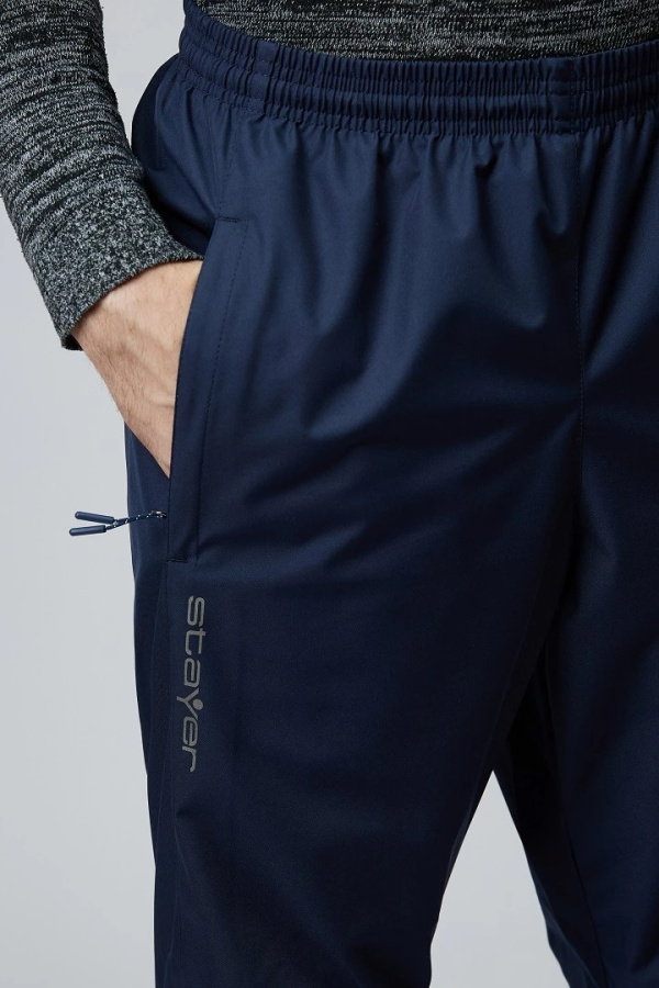 *Брюки общеспорт 23-24510 муж. (48, 29 Т.Синий, 176, , , , )